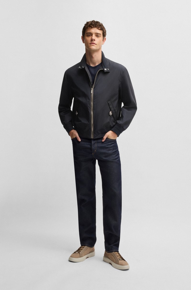 Hugo Boss Chaqueta Bomber BOSS X ASTON MARTIN Repelente Al Agua Con Detalles De Nobuk