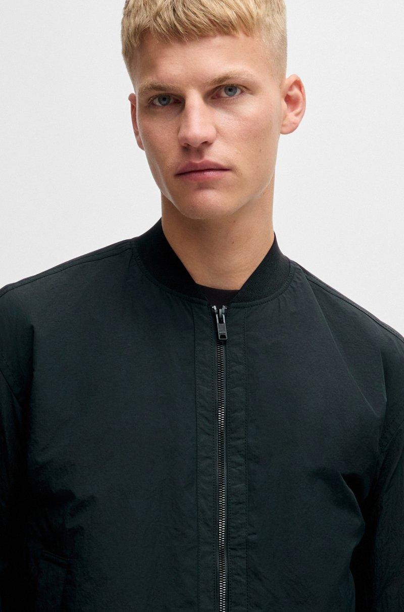 Hugo Boss Chaqueta Bomber Repelente Al Agua Con Insignia De Logo