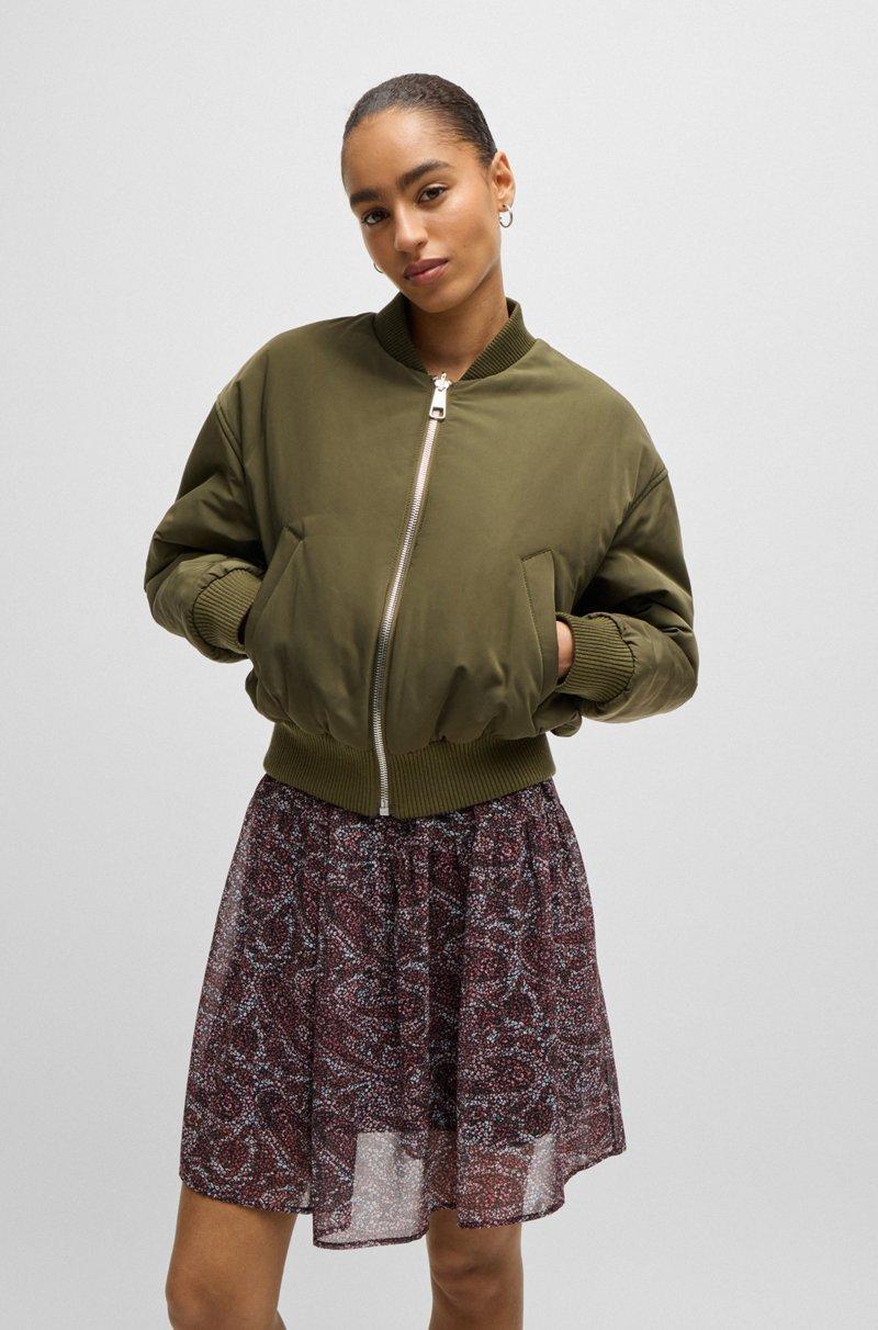 Hugo Boss Chaqueta bomber reversible con acabado repelente al agua