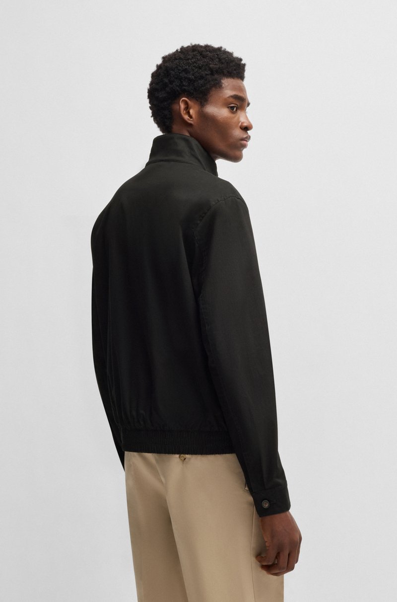 Hugo Boss Chaqueta De Algodón Con Monograma Double B