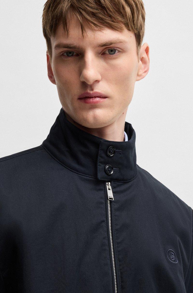 Hugo Boss Chaqueta De Algodón Con Monograma Double B