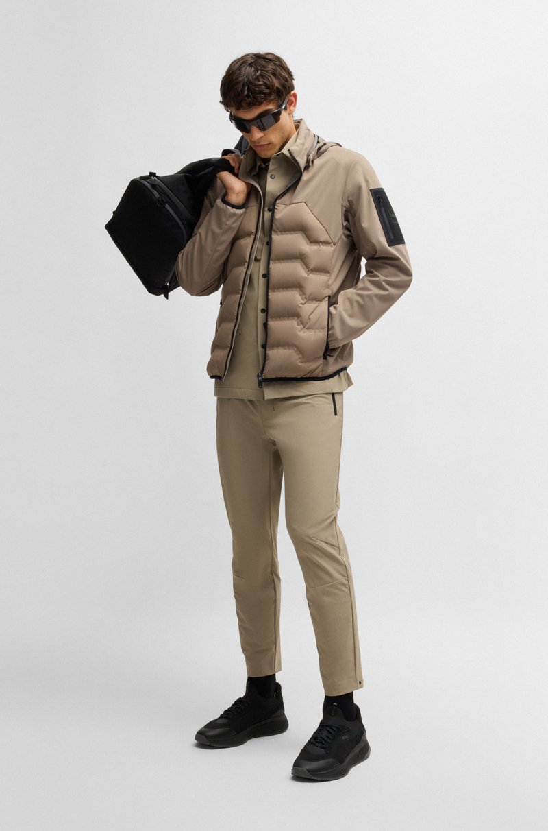 Hugo Boss Chaqueta De Plumón Con Acabado Repelente Al Agua Y Relleno Ligero