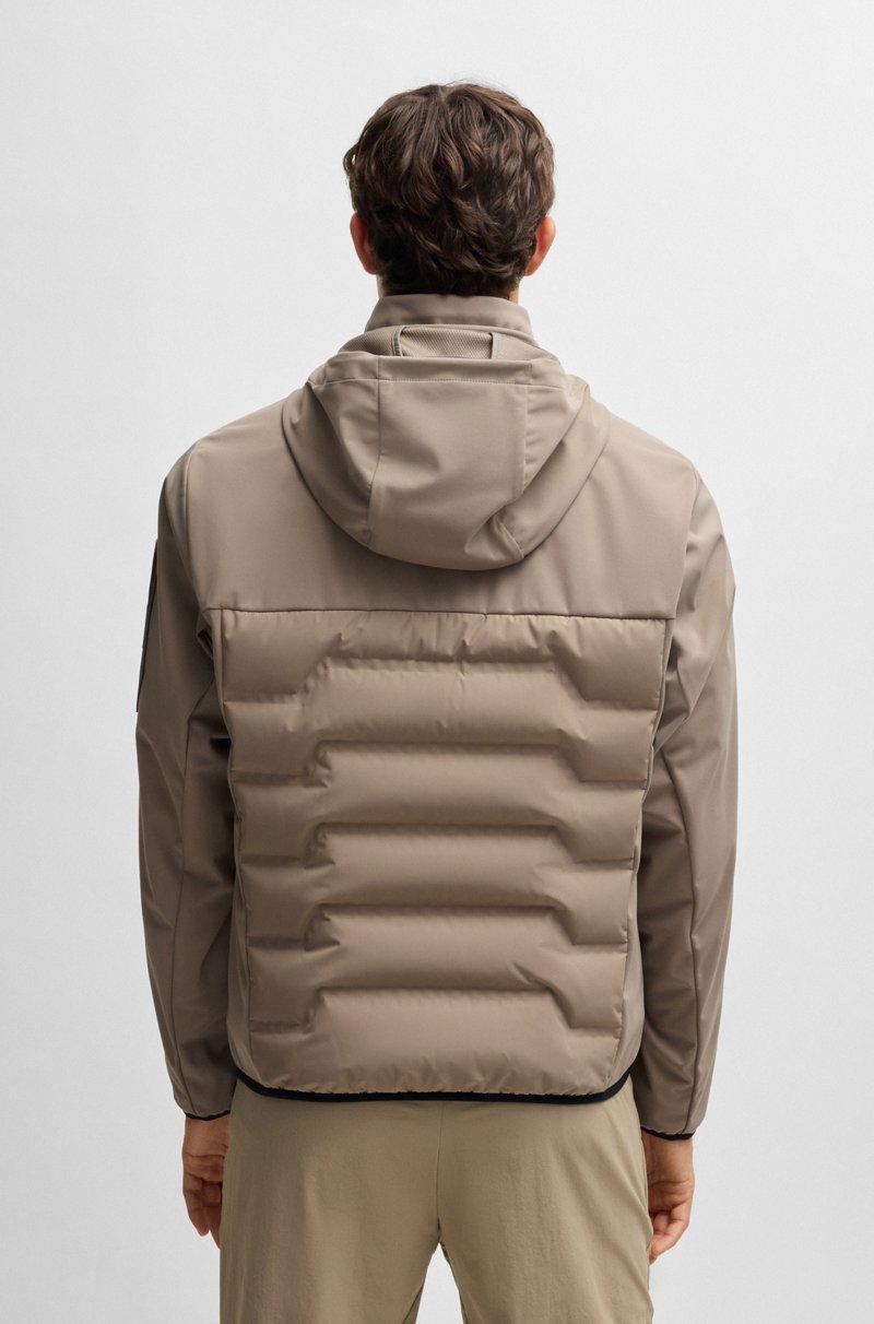 Hugo Boss Chaqueta De Plumón Con Acabado Repelente Al Agua Y Relleno Ligero