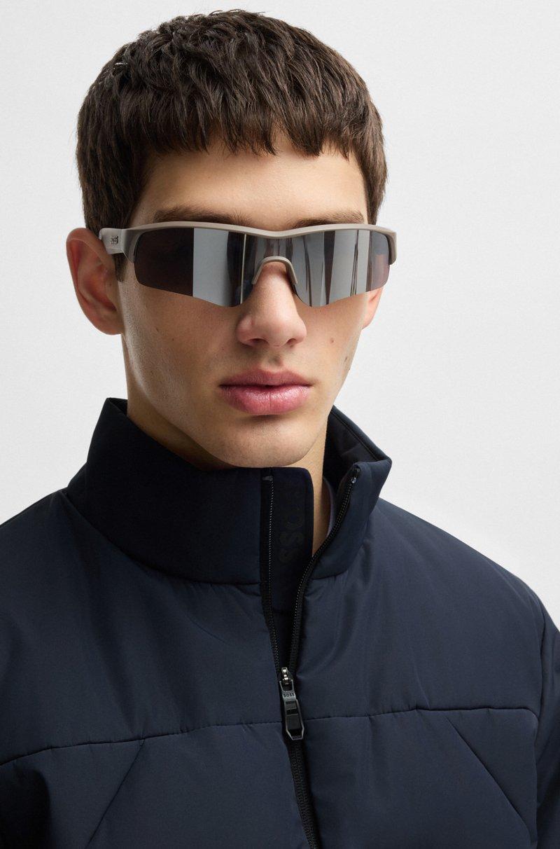 Hugo Boss Chaqueta De Plumón Repelente Al Agua Con Detalles De Cremalleras