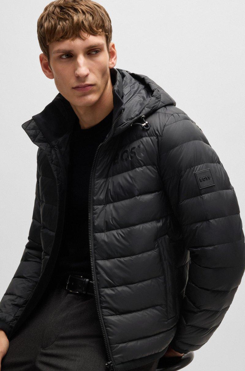 Hugo Boss Chaqueta De Plumón Repelente Al Agua Con Logo Tonal