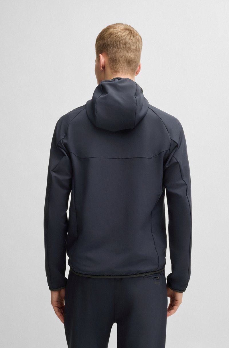 Hugo Boss Chaqueta De Tejido Multielástico Repelente Al Agua