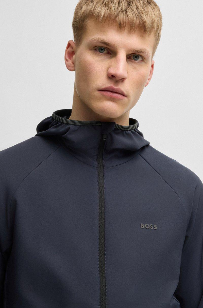 Hugo Boss Chaqueta De Tejido Multielástico Repelente Al Agua