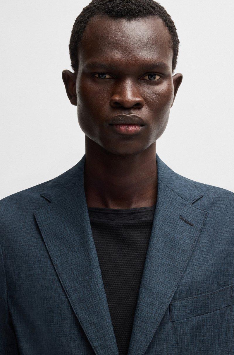 Hugo Boss Chaqueta De Traje Slim Fit Plegable De Tejido Repelente Al Agua