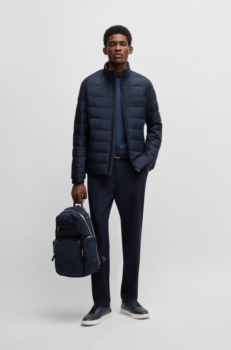 Hugo Boss Chaqueta Regular Fit Repelente Al Agua Con Detalle De Logo