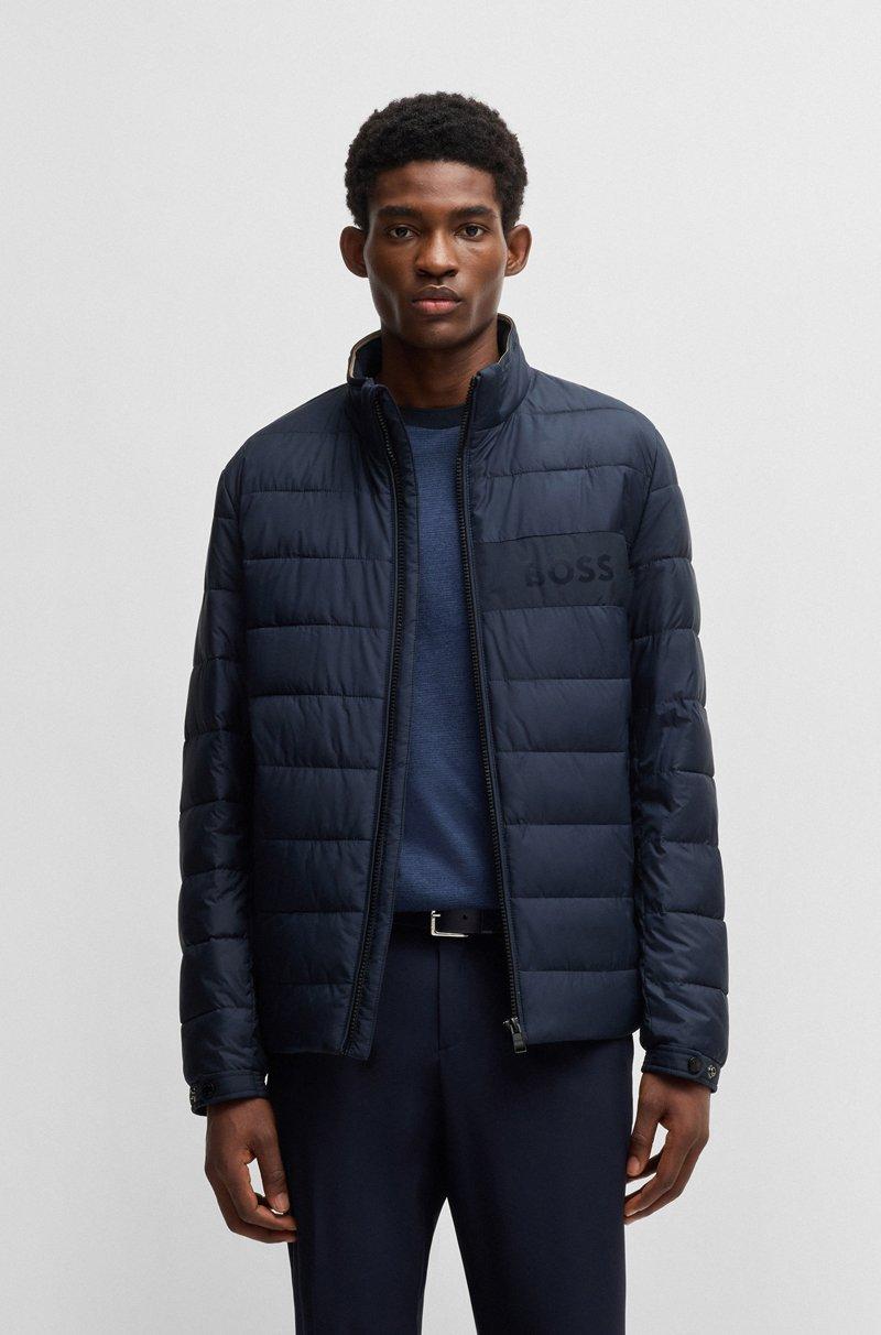 Hugo Boss Chaqueta Regular Fit Repelente Al Agua Con Detalle De Logo