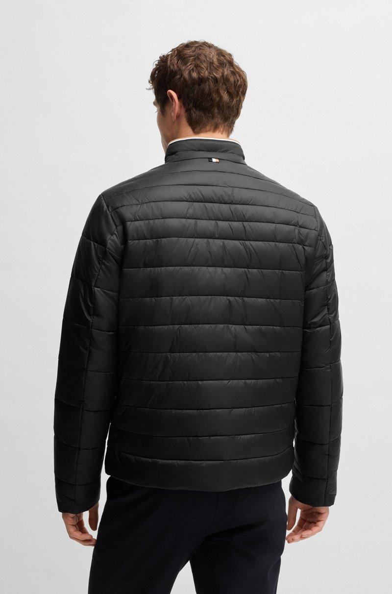 Hugo Boss Chaqueta Repelente Al Agua Con Cinta De Logo En 3D