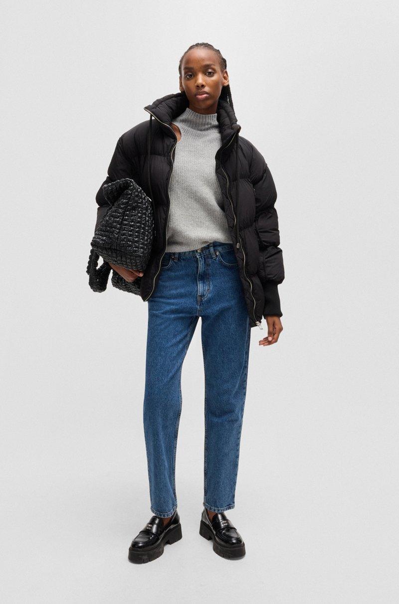 Hugo Boss Chaqueta Repelente Al Agua Con Insignia De Logo Apilado