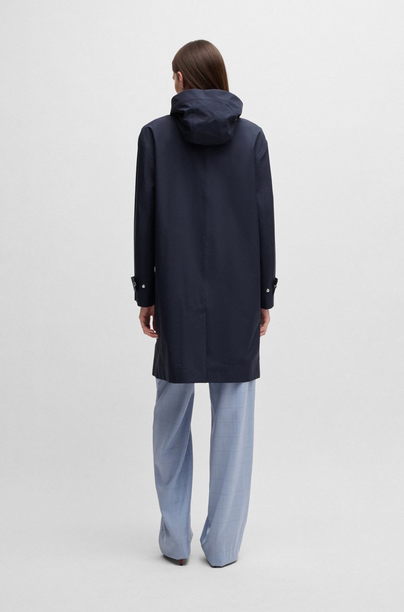 Hugo Boss Chaqueta Repelente Al Agua Con Interior Desmontable De Forro Polar