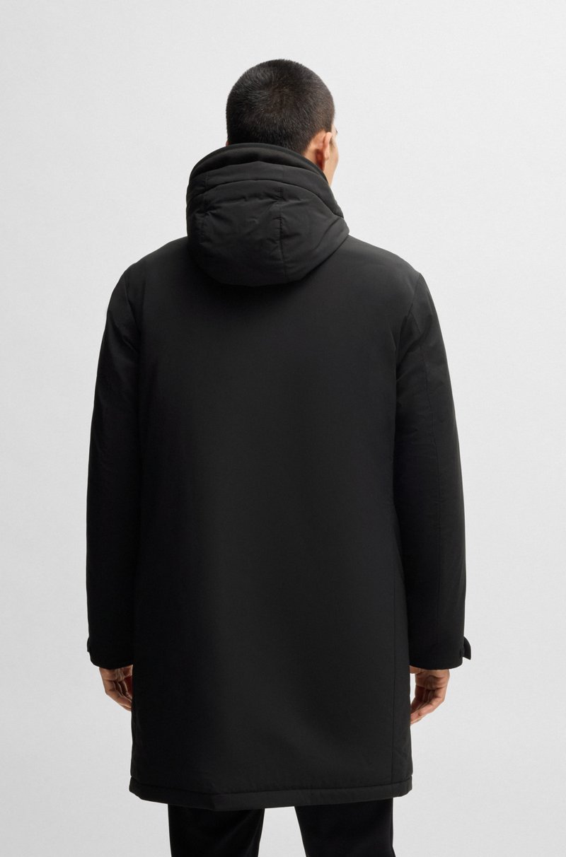 Hugo Boss Chaqueta Repelente Al Agua Con Relleno De Plumón