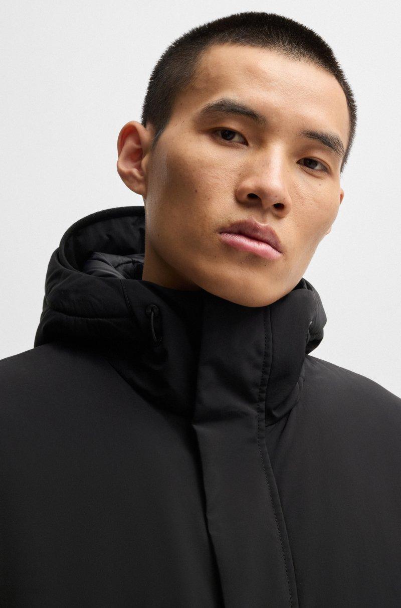 Hugo Boss Chaqueta Repelente Al Agua Con Relleno De Plumón