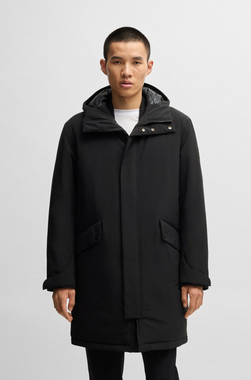 Hugo Boss Chaqueta repelente al agua con relleno de plumón