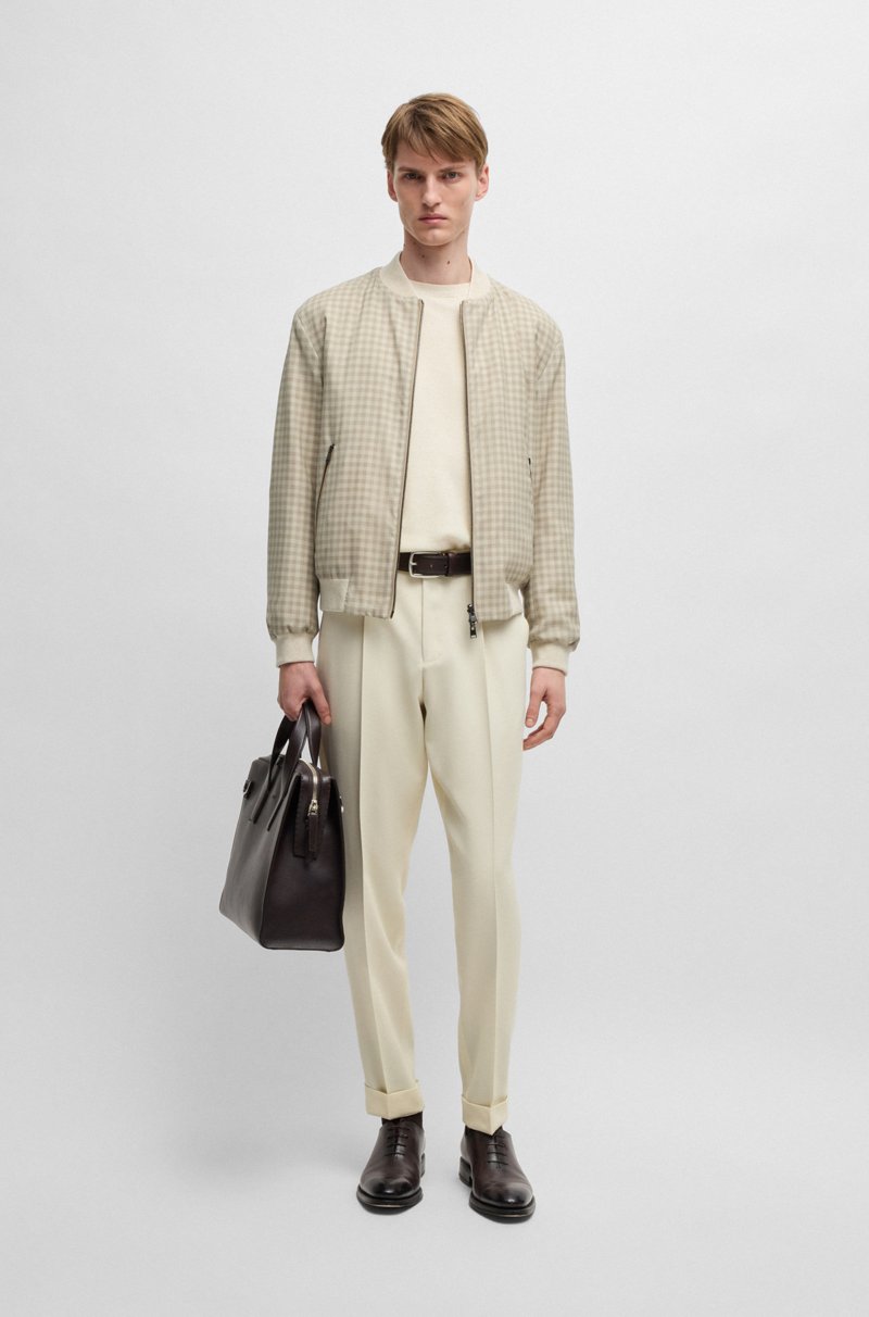 Hugo Boss Chaqueta Reversible Con Acabado Repelente Al Agua