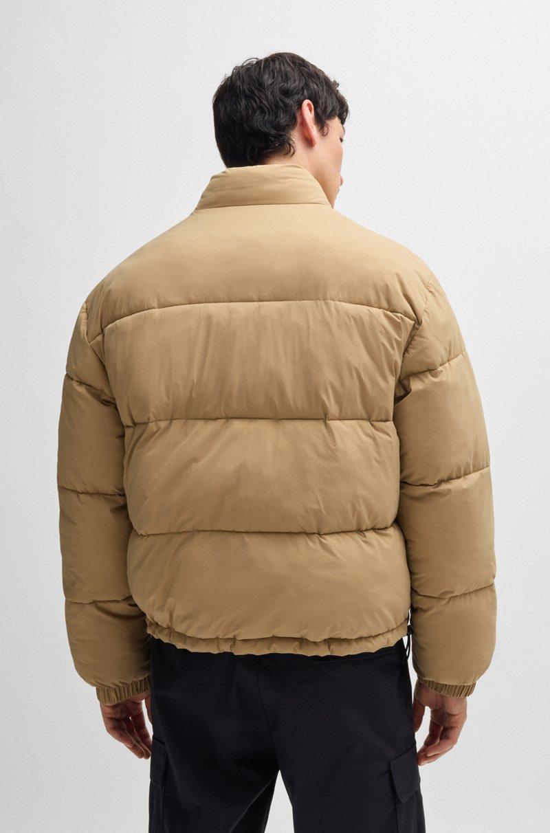Hugo Boss Chaqueta Slim Fit Repelente Al Agua Con Insignia De Logo