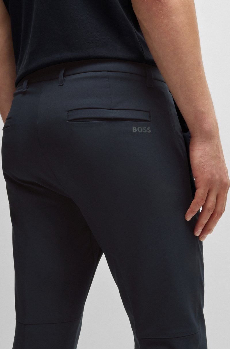 Hugo Boss Chinos Slim Fit De Tejido Multielástico De Planchado Fácil