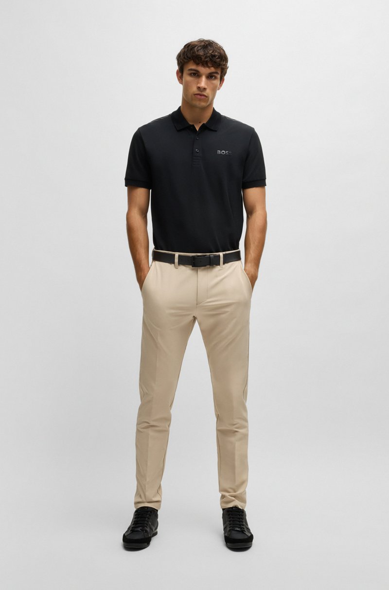 Hugo Boss Chinos Slim Fit De Tejido Multielástico De Planchado Fácil