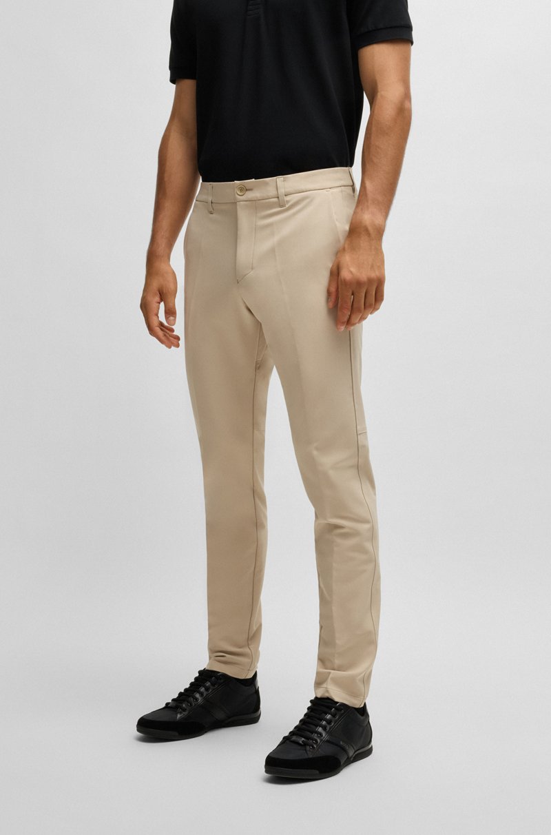 Hugo Boss Chinos slim fit de tejido multielástico de planchado fácil