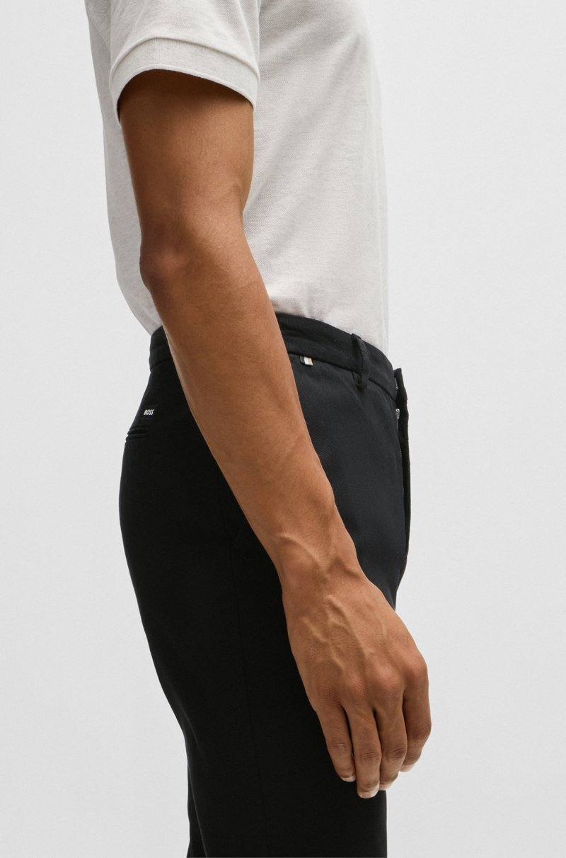 Hugo Boss Chinos Slim Fit En Mezcla De Algodón Elástico