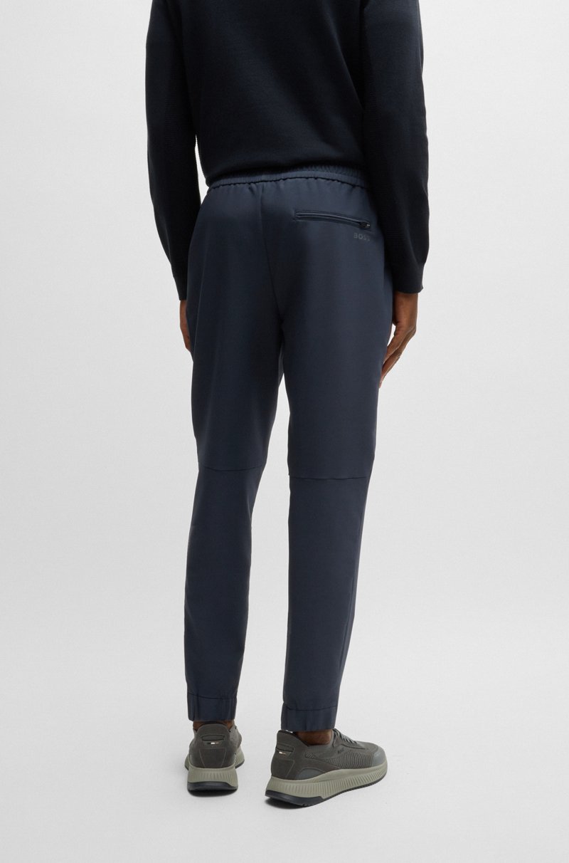 Hugo Boss Chinos Tapered Fit En Tejido Multielástico De Planchado Fácil