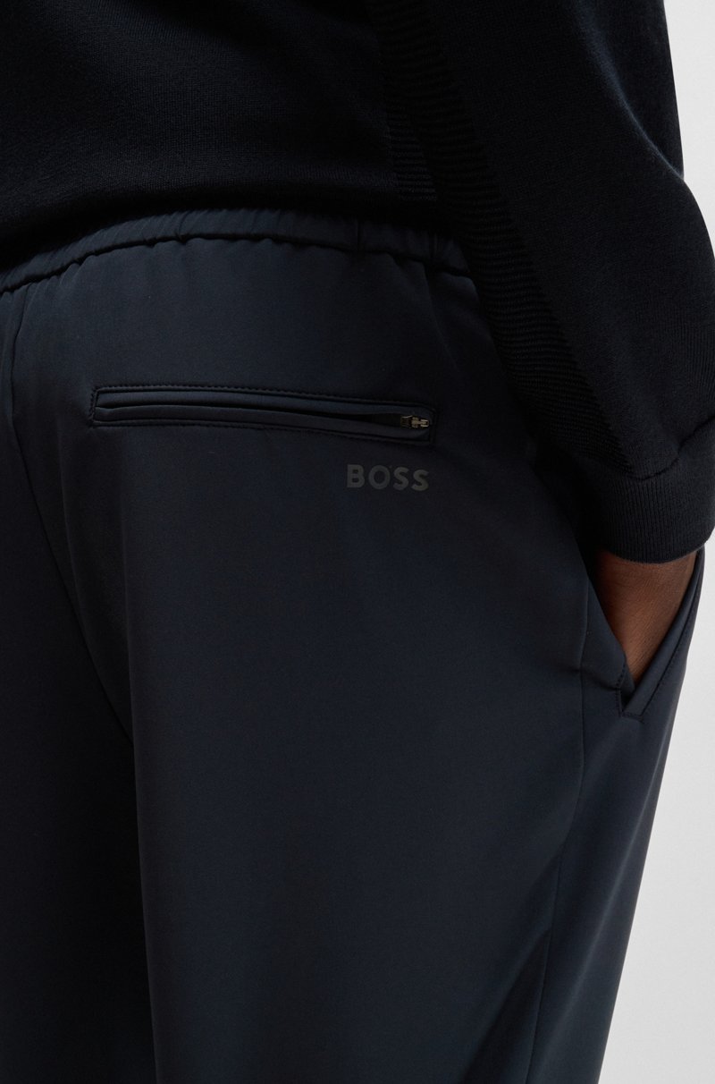 Hugo Boss Chinos Tapered Fit En Tejido Multielástico De Planchado Fácil