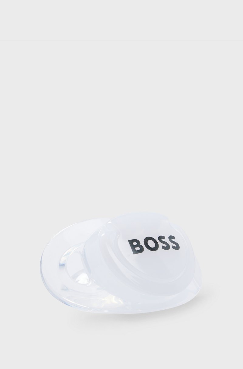 Hugo Boss Chupete Con Logo Para Bebés En Caja De Regalo