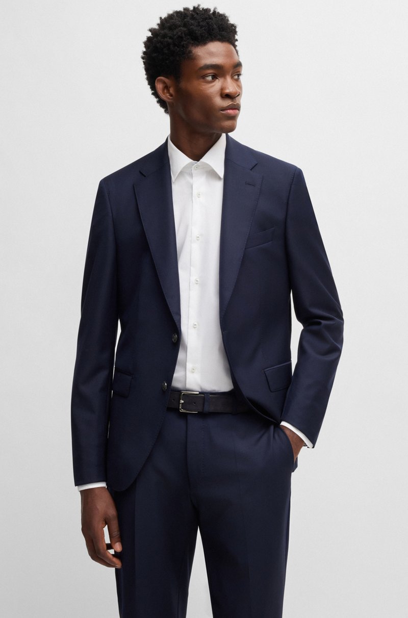 Hugo Boss Cinturón De Ante Con Hebilla De Bronce Industrial Con Logo Grabado