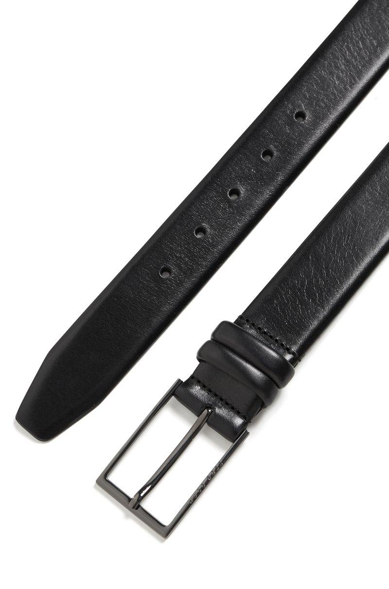 Hugo Boss Cinturón De Piel De Curtido Vegetal Con Herrajes De Metal Pesado