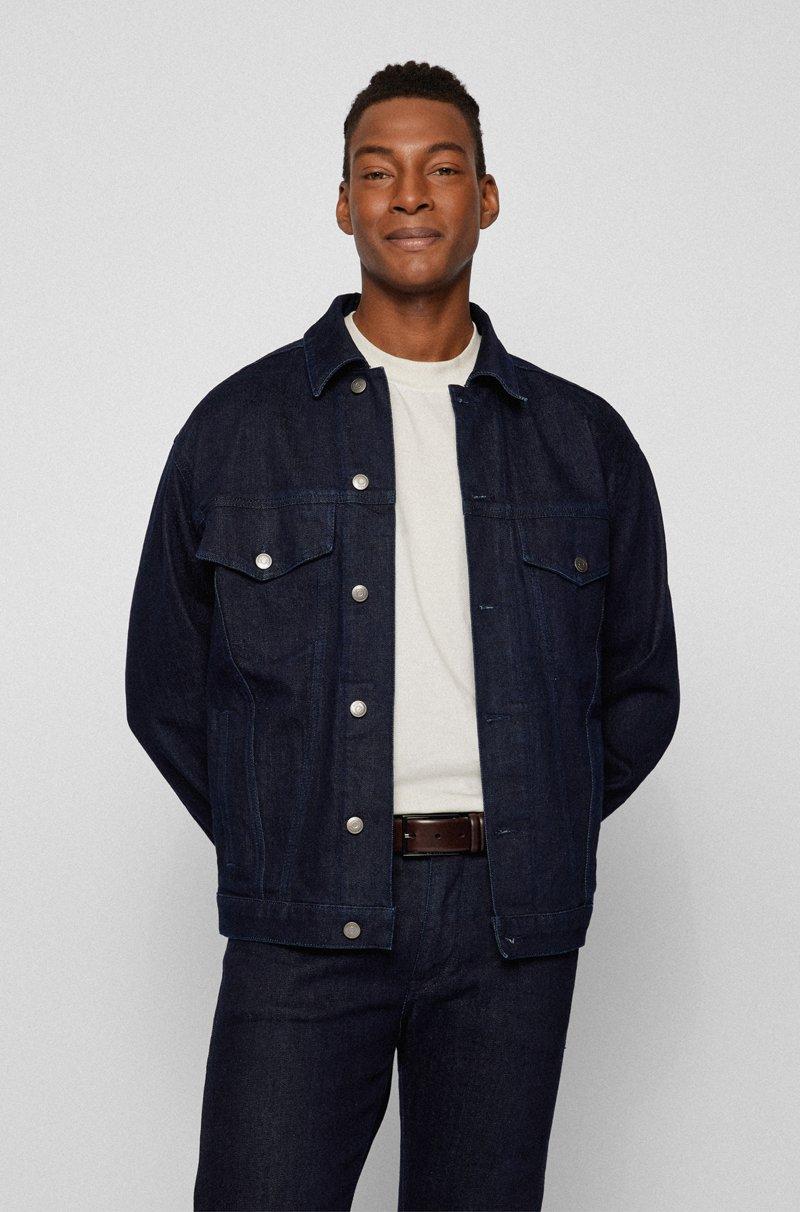 Hugo Boss Cinturón De Piel De Curtido Vegetal Con Herrajes De Metal Pesado