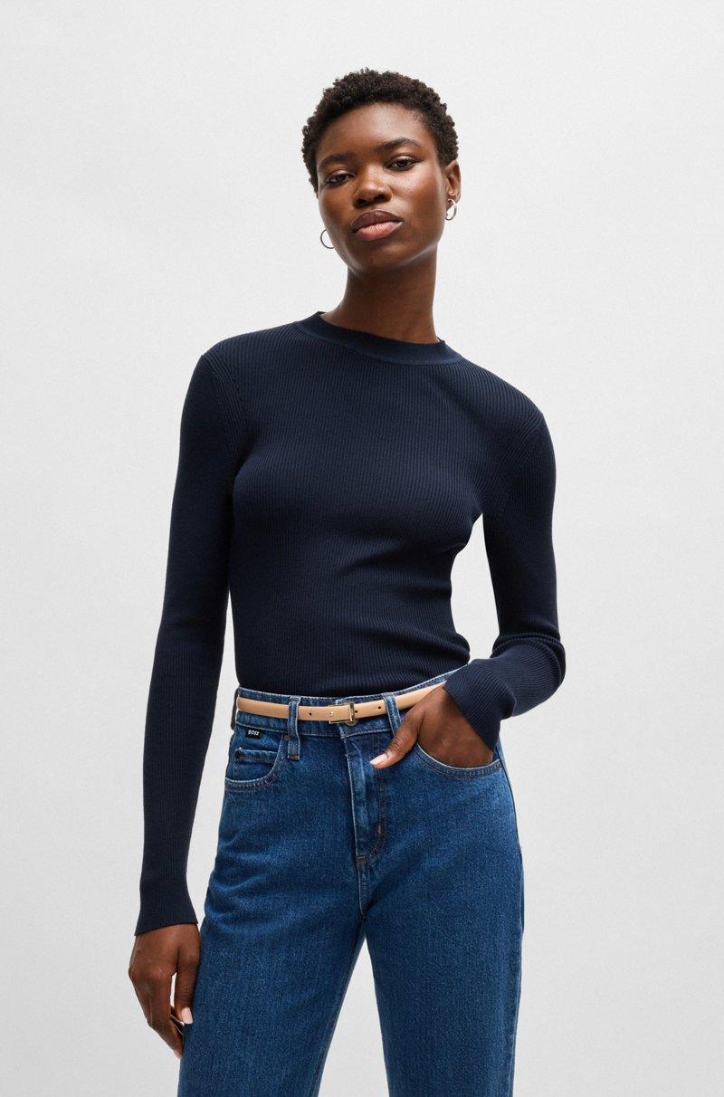 Hugo Boss Cinturón De Piel Italiana Con Logo En La Trabilla