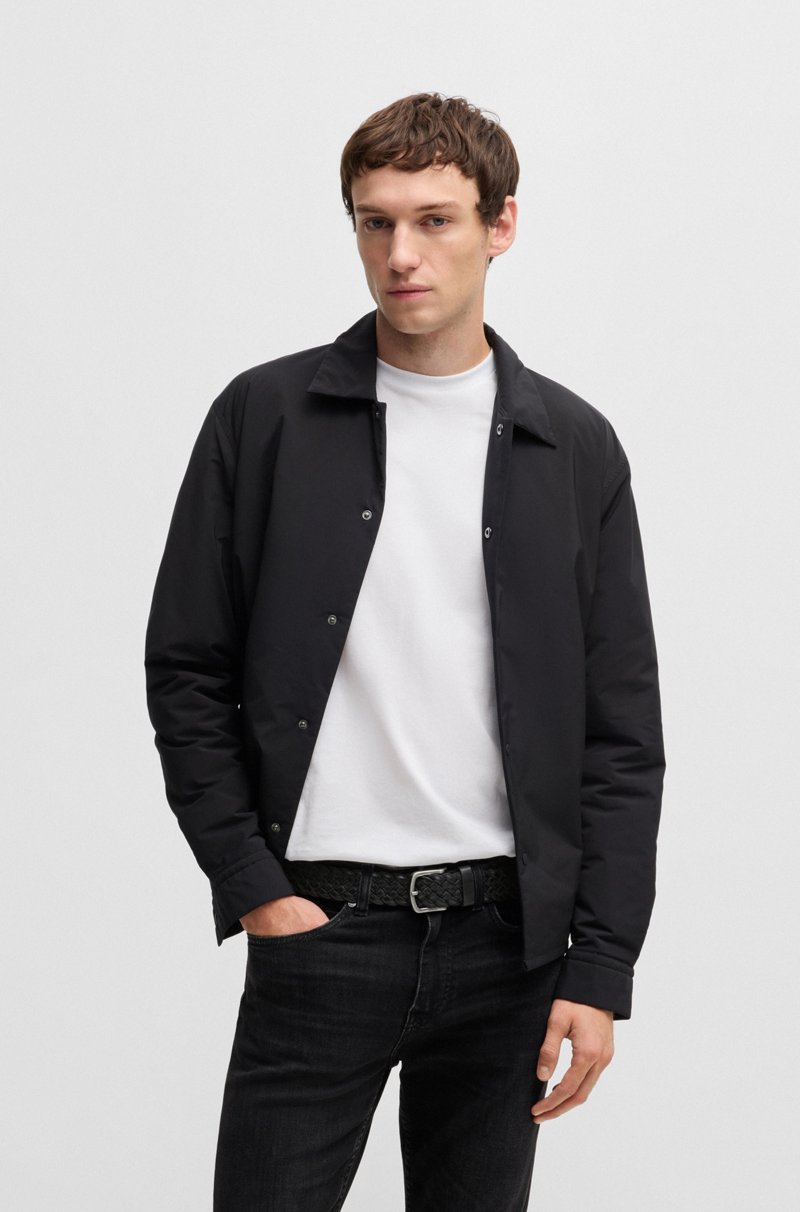 Hugo Boss Cinturón De Piel Trenzada Con Hebilla Con Logo