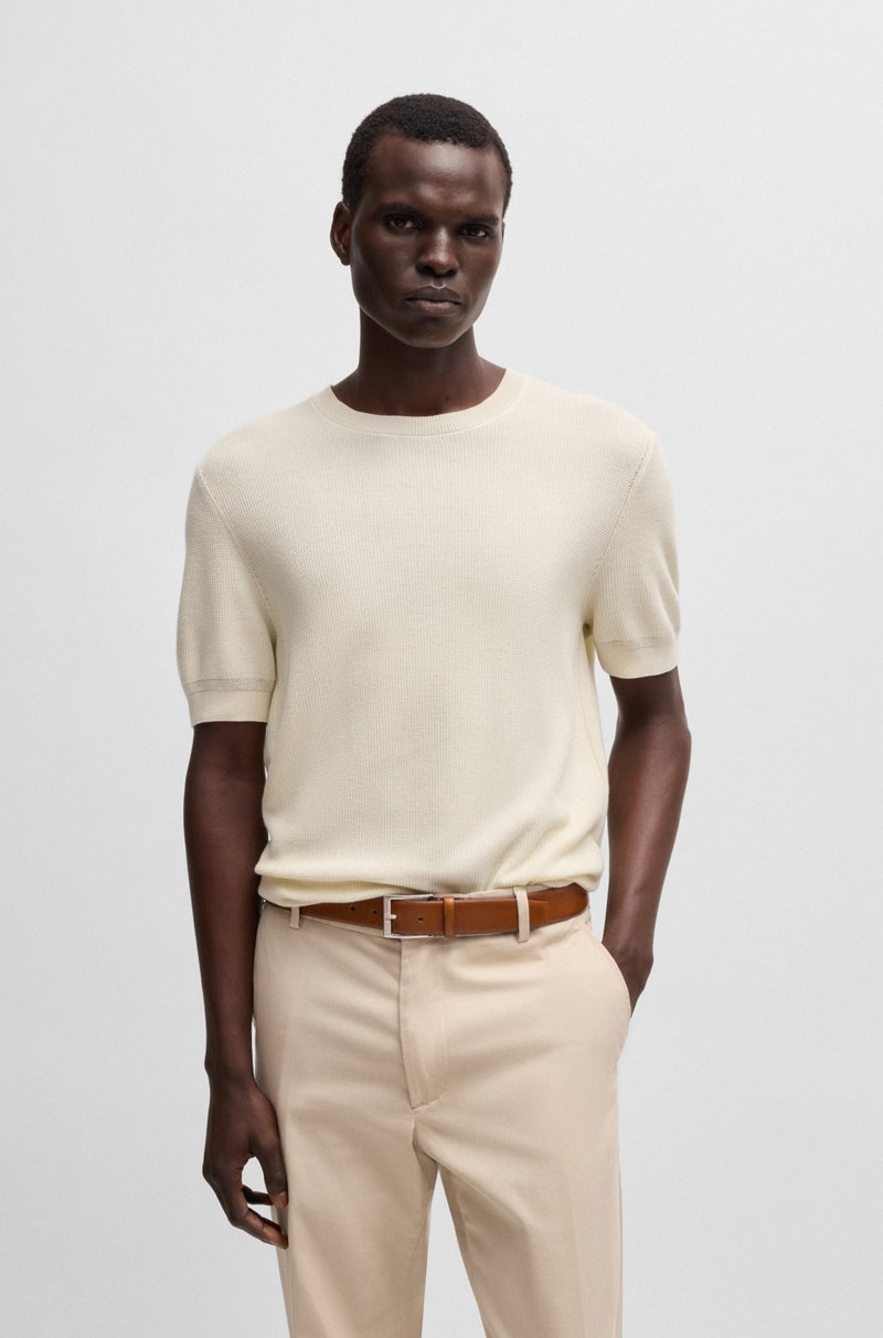 Hugo Boss Cinturón Fabricado En Italia Con Hebilla De La Marca