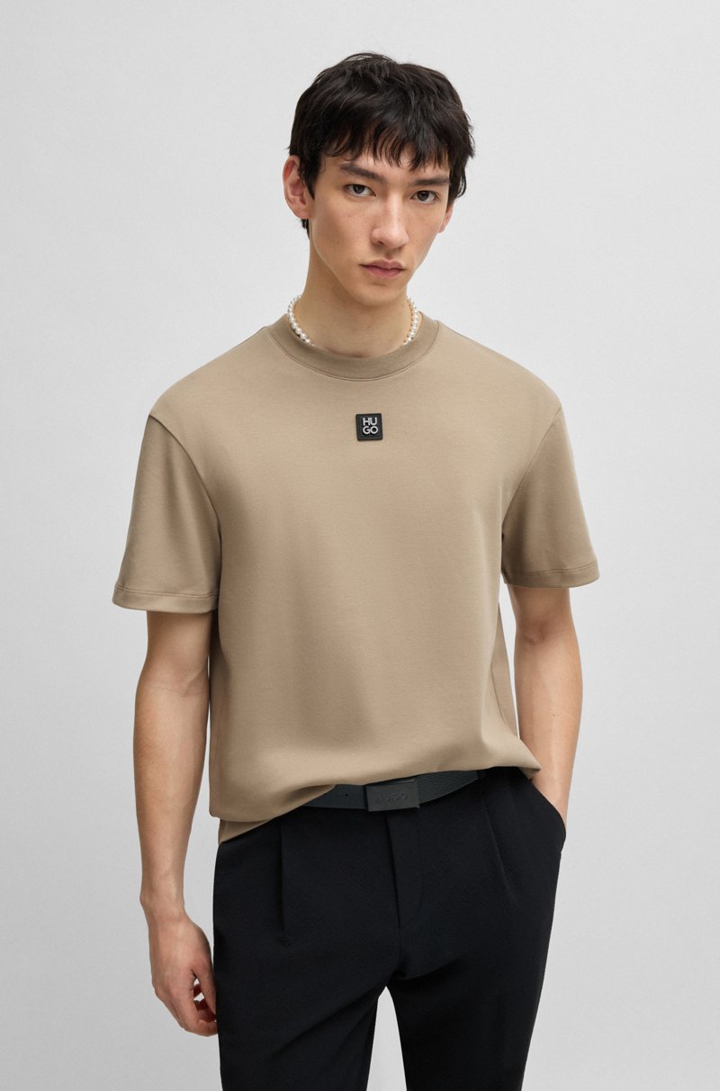 Hugo Boss Cinturón Reversible De Piel Italiana Lisa Y Con Grano