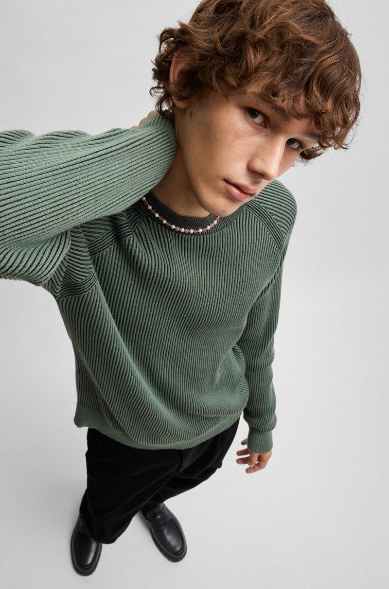 Hugo Boss Collar Ajustable Con Perlas Naturales Y Piedras Rosas