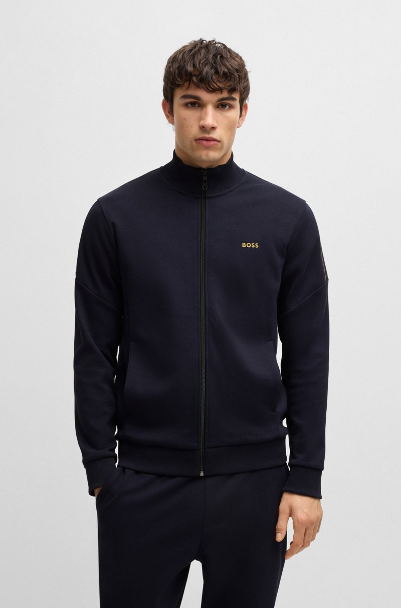 Hugo Boss Conjunto De Chándal De Algodón Interlock Con Detalles De Logotipo