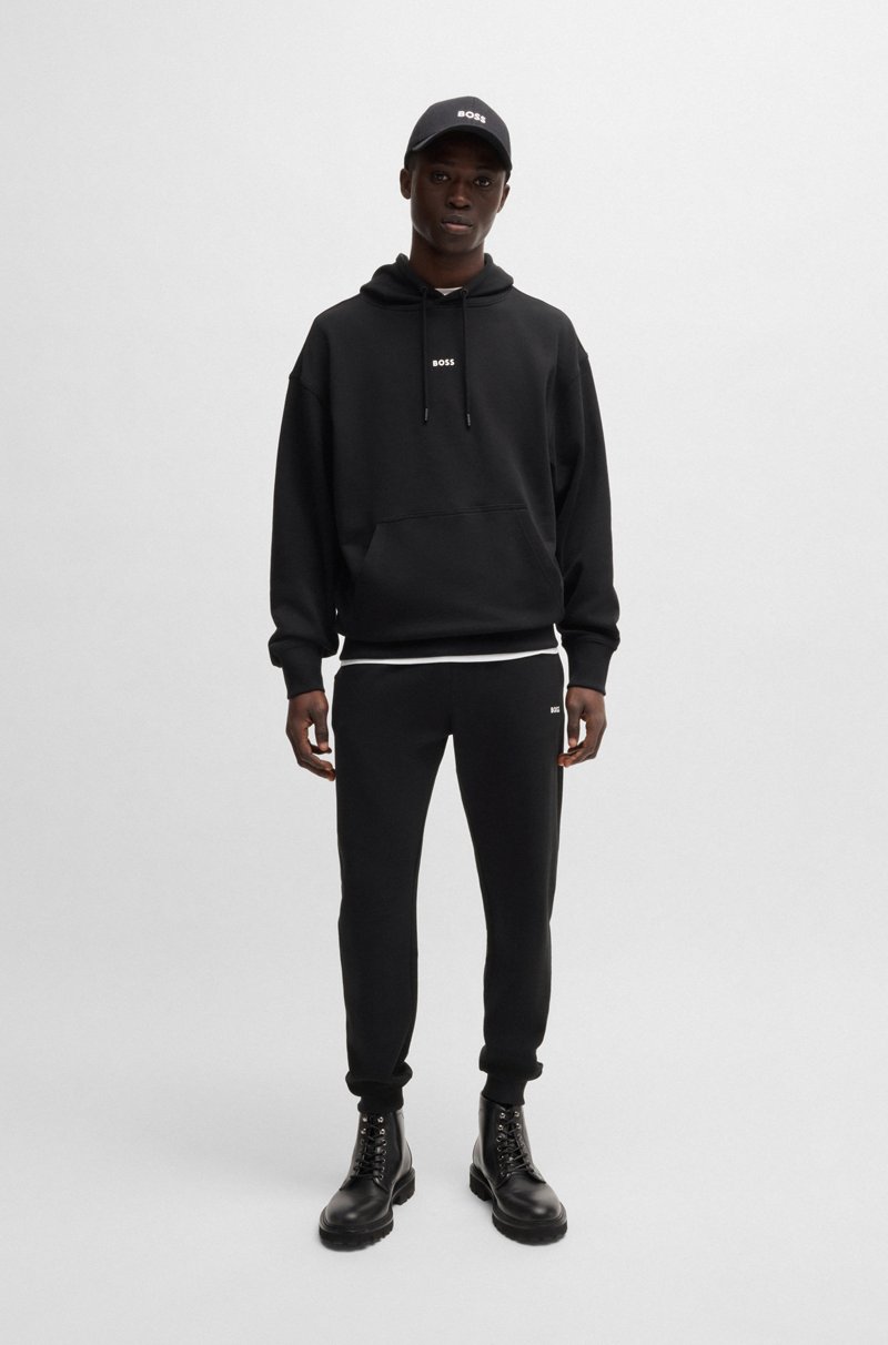Hugo Boss Conjunto de chándal de algodón interlock con detalles de logotipo