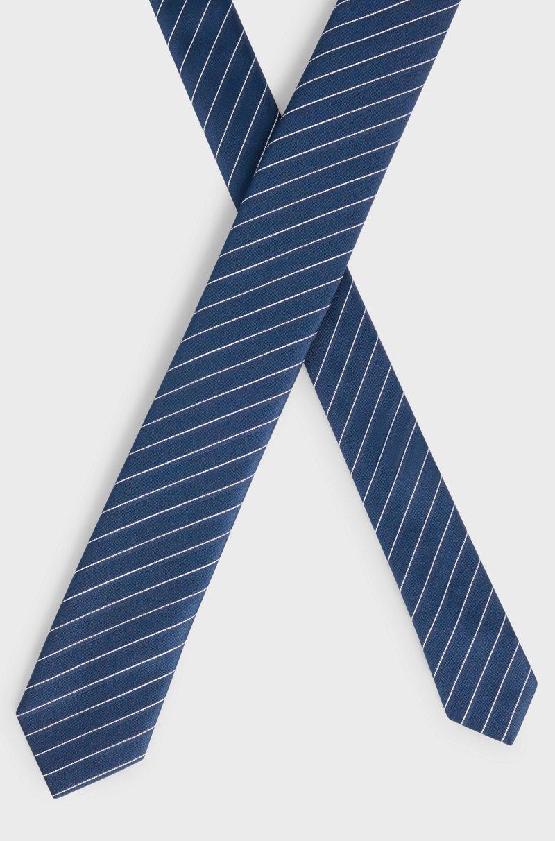 Hugo Boss Corbata Con Estampado Jacquard Ideal Para Viajar