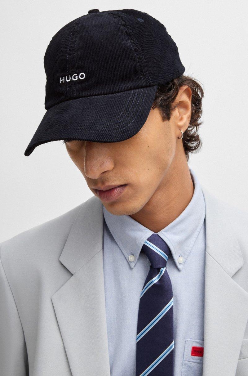 Hugo Boss Corbata De Jacquard De Seda Con Rayas En Diagonal