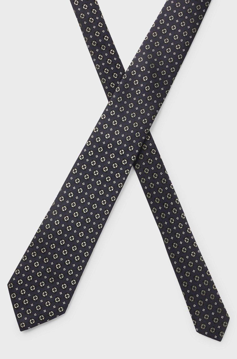 Hugo Boss Corbata De Jacquard En Seda Italiana Estampada