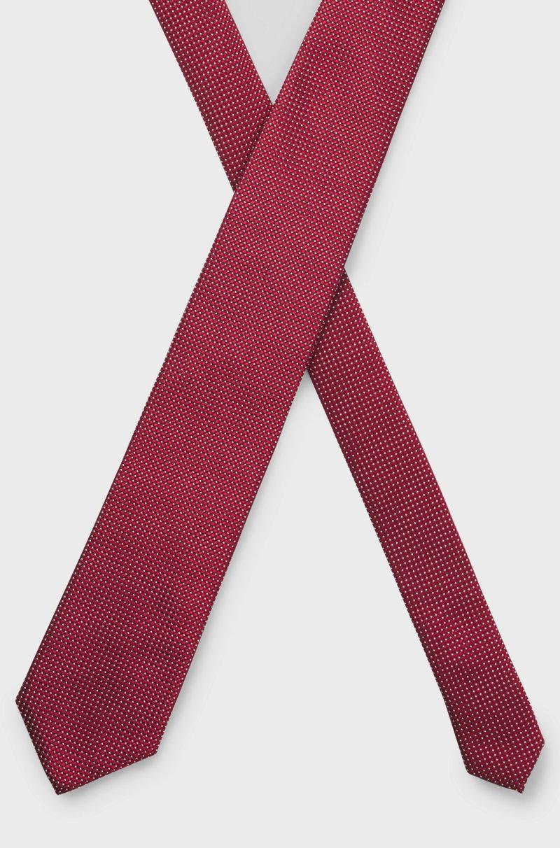 Hugo Boss Corbata De Mezcla De Seda Con Estampado En Jacquard