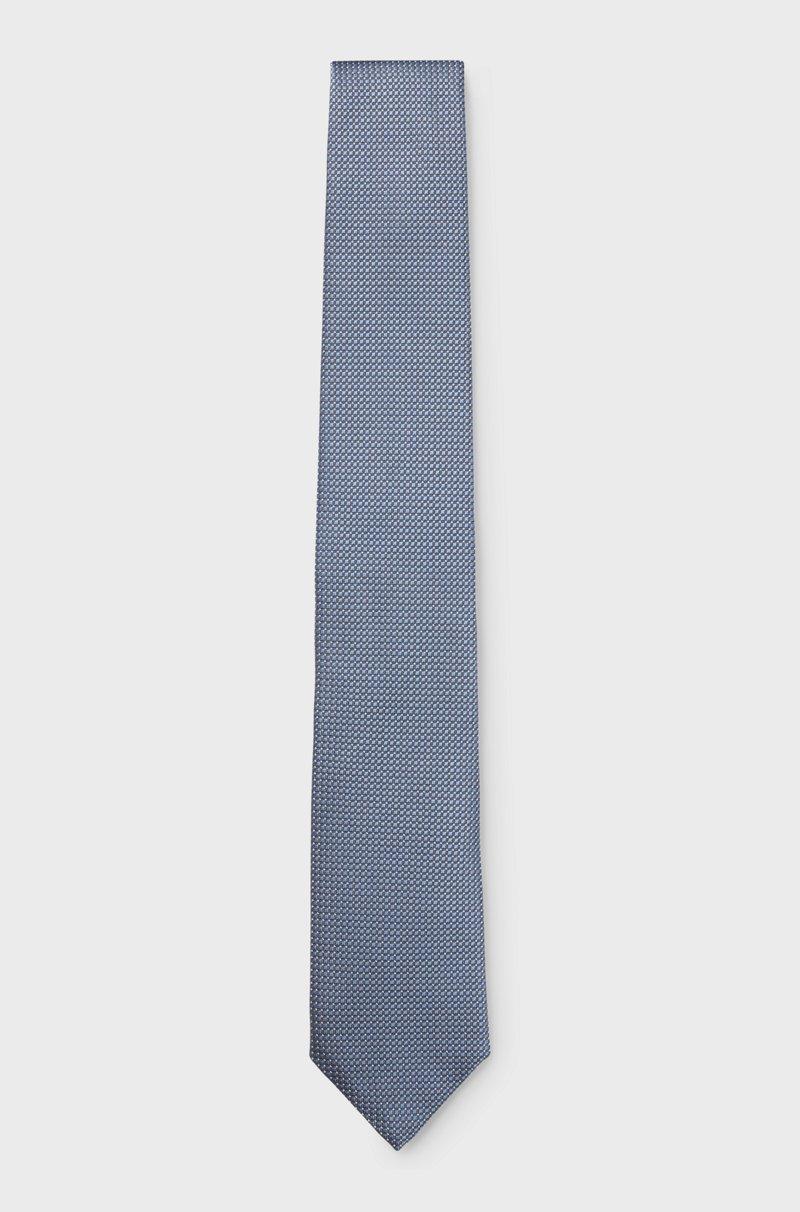 Hugo Boss Corbata de mezcla de seda con estampado en jacquard