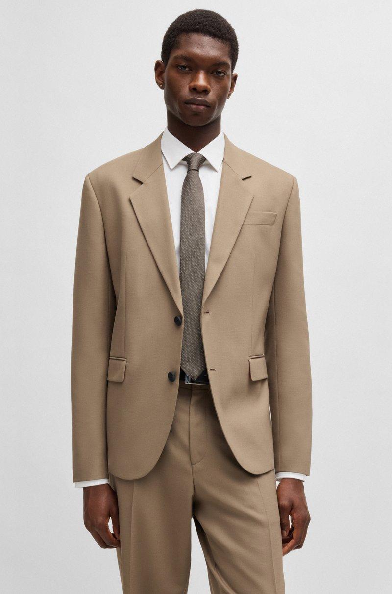 Hugo Boss Corbata De Mezcla De Seda Con Microlunares De Jacquard