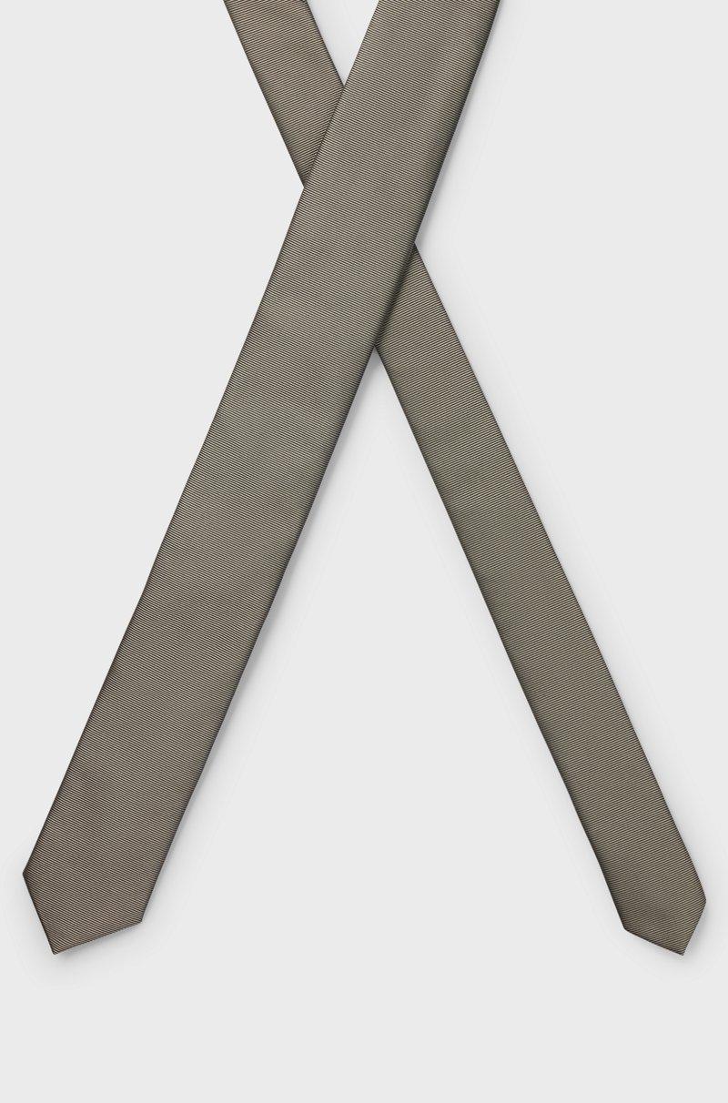 Hugo Boss Corbata De Mezcla De Seda Con Tejido Jacquard