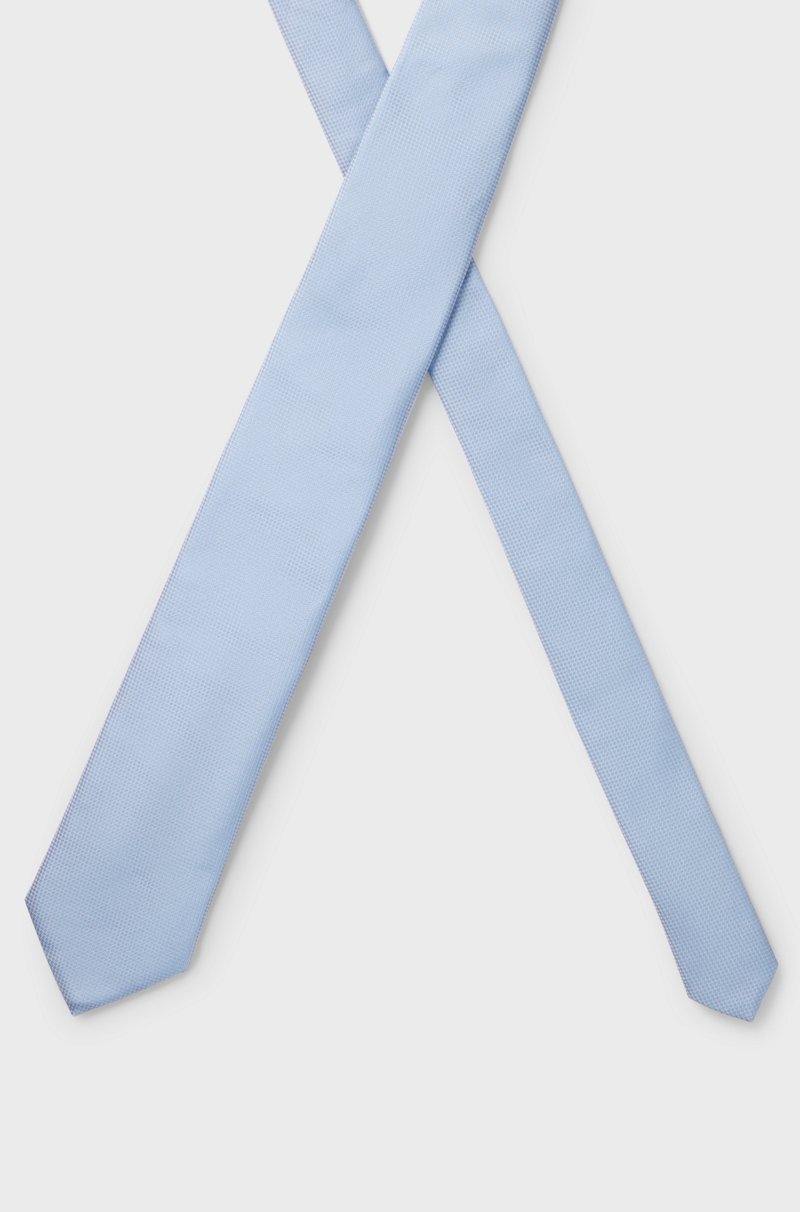 Hugo Boss Corbata En Jacquard De Seda Con Microestampado