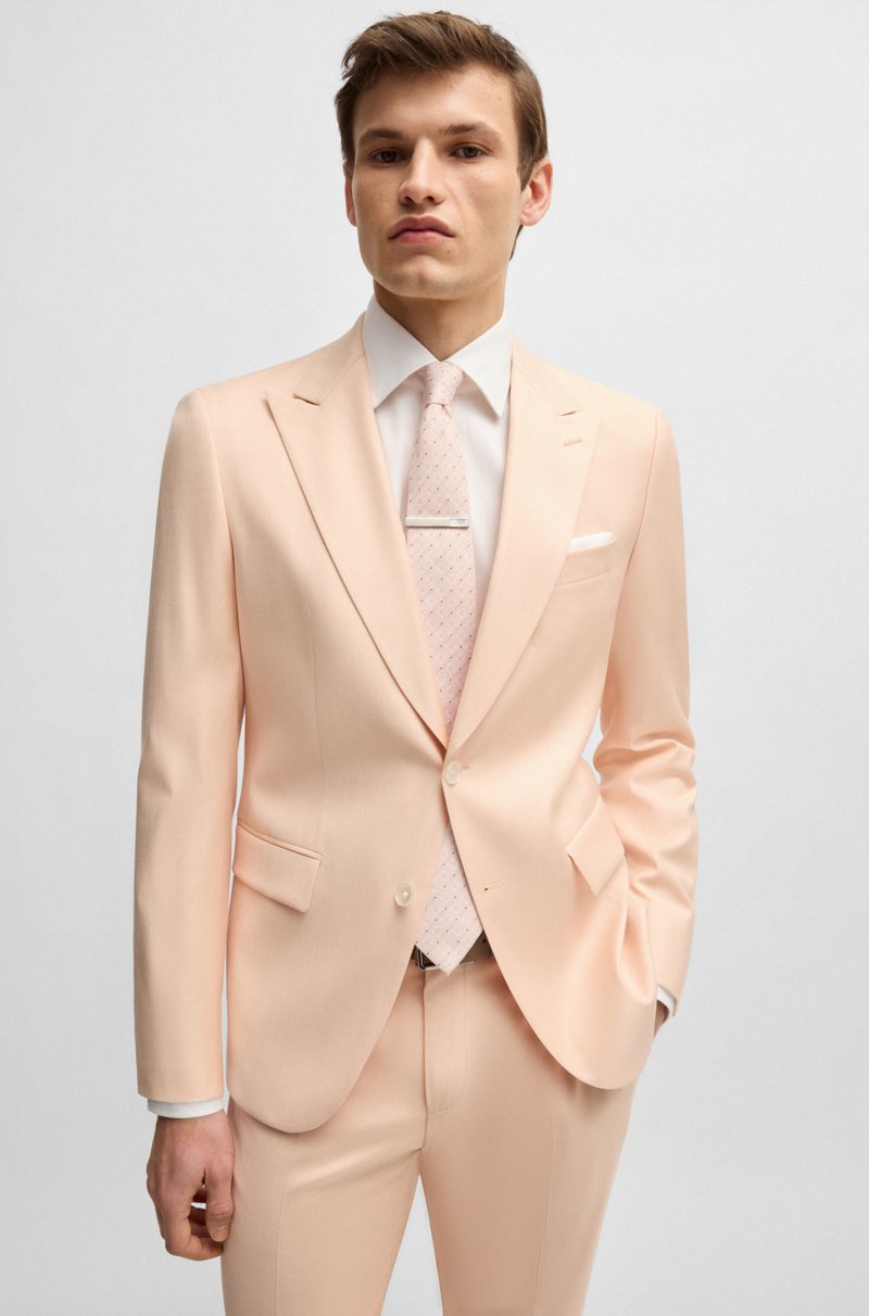 Hugo Boss Corbata En Mezcla De Seda Con Motivo En Jacquard