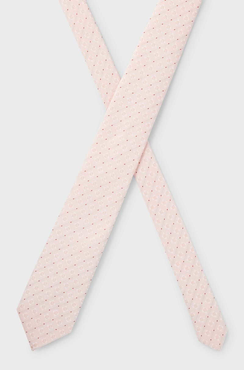 Hugo Boss Corbata En Mezcla De Seda Con Motivo En Jacquard