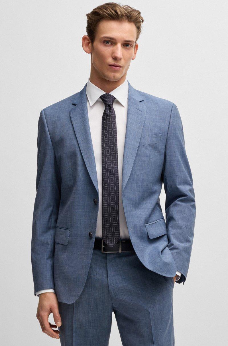 Hugo Boss Corbata Formal Con Estampado Integral En Jacquard